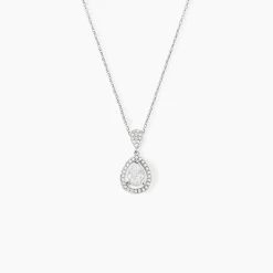 Histoire d'Or Collier Argent Blanc Zelie Oxyde De Zirconium