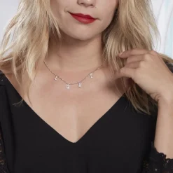 Collier Argent Cecilien Oxyde-Histoire d'Or Outlet