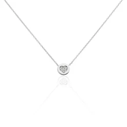 Histoire d'Or Collier Argent Chaker Oxydes De Zirconium