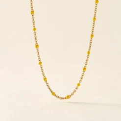 Histoire d'Or Collier Argent Dore Alize