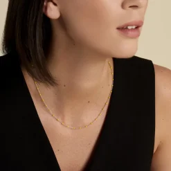 Histoire d'Or Collier Argent Dore Alize