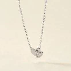 Collier Argent Dounyo Oxydes De Zirconium-Histoire d'Or Best