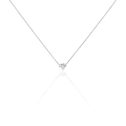 Histoire d'Or Collier Argent Duredle Oxydes De Zirconium