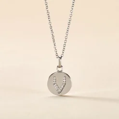 Histoire d'Or Collier Argent Eugenien Oxydes De Zirconium