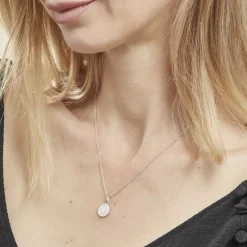 Collier Argent Eugenien Oxydes De Zirconium-Histoire d'Or Sale