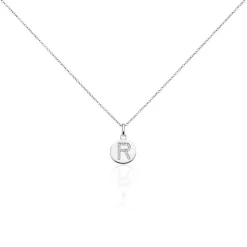 Collier Argent Eugenien Oxydes De Zirconium-Histoire d'Or New
