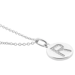 Collier Argent Eugenien Oxydes De Zirconium-Histoire d'Or New
