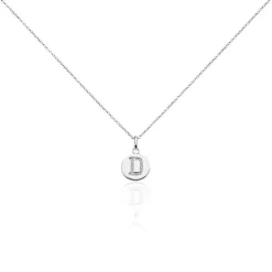 Collier Argent Eugenien Oxydes De Zirconium-Histoire d'Or