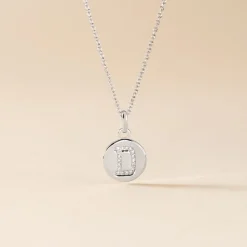 Collier Argent Eugenien Oxydes De Zirconium-Histoire d'Or