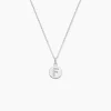 Collier Argent Eugenien Oxydes De Zirconium-Histoire d'Or Hot