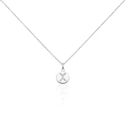 Collier Argent Eugenien Oxydes De Zirconium-Histoire d'Or Best