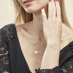 Collier Argent Eugenien Oxydes De Zirconium-Histoire d'Or Best