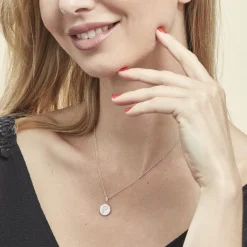 Histoire d'Or Collier Argent Eugenien Oxydes De Zirconium