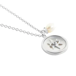 Histoire d'Or Collier Argent Glad Perle De Culture Oxydes De Zirconium