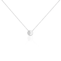 Histoire d'Or Collier Argent Grissil Oxydes De Zirconium