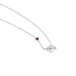 Histoire d'Or Collier Argent Gurvana Oxydes De Zirconium