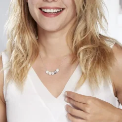 Collier Argent Hendrick Cubes Oxydes De Zirconium-Histoire d'Or Best