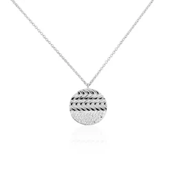 Collier Argent Henrick Oxydes De Zirconium-Histoire d'Or Outlet