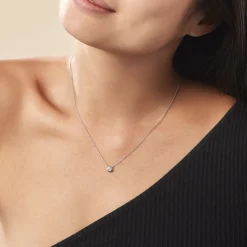 Collier Argent Laureano Oxydes De Zirconium-Histoire d'Or Clearance