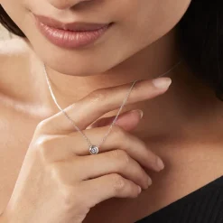 Collier Argent Laureano Oxydes De Zirconium-Histoire d'Or Clearance