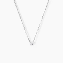 Collier Argent Lylwenn Oxydes De Zirconium-Histoire d'Or Best