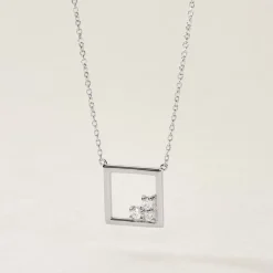 Histoire d'Or Collier Argent Mettild Oxydes De Zirconium