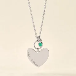 Histoire d'Or Collier Argent Pero Onyx