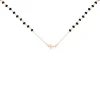 Histoire d'Or Collier Argent Rose Cirola Croix Vierge