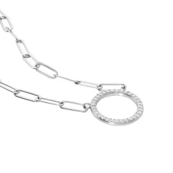 Histoire d'Or Collier Argent Sadoc Oxydes De Zirconium