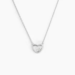 Histoire d'Or Collier Argent Shelan Oxydes De Zirconium