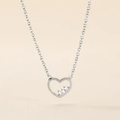 Histoire d'Or Collier Argent Shelan Oxydes De Zirconium