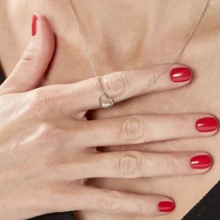 Histoire d'Or Collier Argent Shelan Oxydes De Zirconium