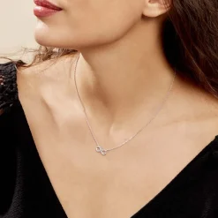 Collier Argent Solkem Glitter-Histoire d'Or Online