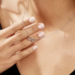 Collier Argent Solkem Glitter-Histoire d'Or Online