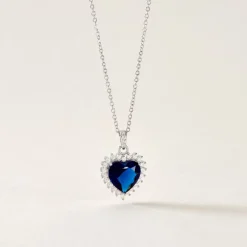 Histoire d'Or Collier Argent Sphinx Pierre