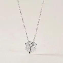 Collier Argent Tancrede Oxydes De Zirconium-Histoire d'Or New