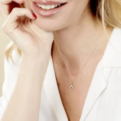 Collier Argent Tania Oxydes De Zirconium-Histoire d'Or Discount