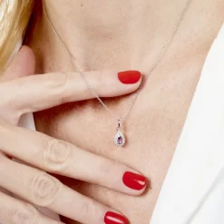 Collier Argent Tania Oxydes De Zirconium-Histoire d'Or Discount