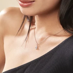 Collier Argent Tania Oxydes De Zirconium-Histoire d'Or Hot