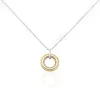 Histoire d'Or Collier Argent Tricolore Cainnech