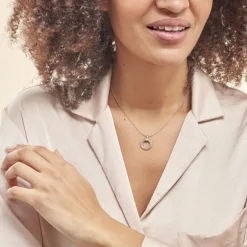 Histoire d'Or Collier Argent Tricolore Cainnech