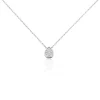 Histoire d'Or Collier Argent Tricoria Oxydes De Zirconium