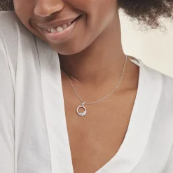 Histoire d'Or Collier Argent Ursine Oxydes De Zirconium