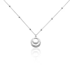 Collier Argent Vibien Glitter-Histoire d'Or New