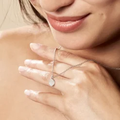 Histoire d'Or Collier Argent Viviano Oxydes De Zirconium