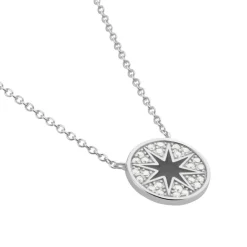 Collier Argent Winston Oxydes De Zirconium-Histoire d'Or