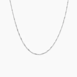 Histoire d'Or Collier Arletty Argent Blanc