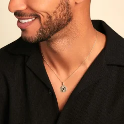 Collier Arlo Plaque Or Jaune Spinelle-Histoire d'Or