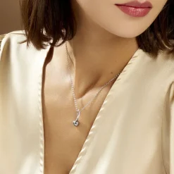 Collier Armance Argent Blanc Perle D'imitation Oxyde-Histoire d'Or Best