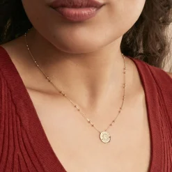 Collier Artea Plaqué Or Jaune Oxyde De Zirconium-Histoire d'Or Best